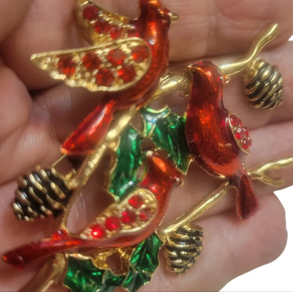 Christmas Brooch and/or Pendant - Picture 4 of 8